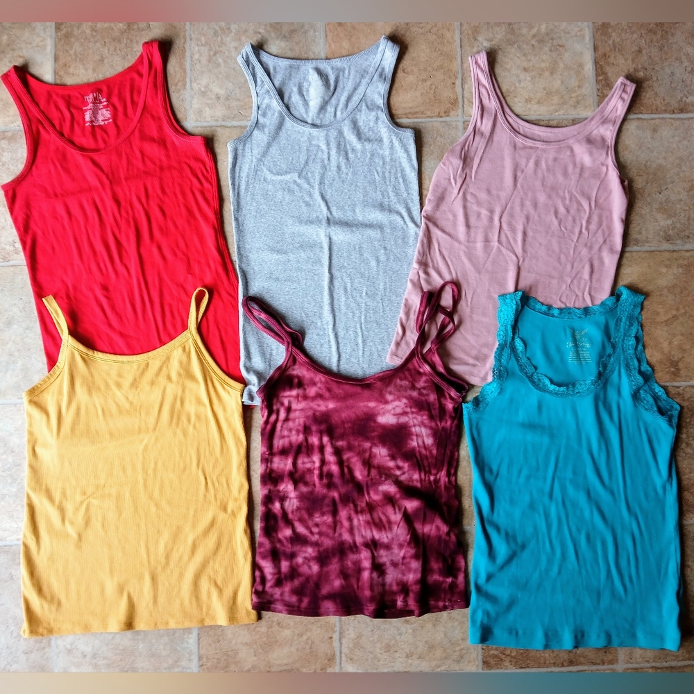 Summer Fitted Tank Tops Set